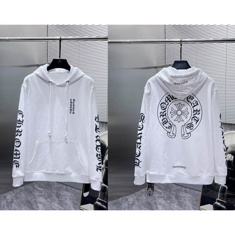 Sweat à capuche Chrome Hearts Cross, version correcte 25ss, polyvalent et tendance, vente en gros