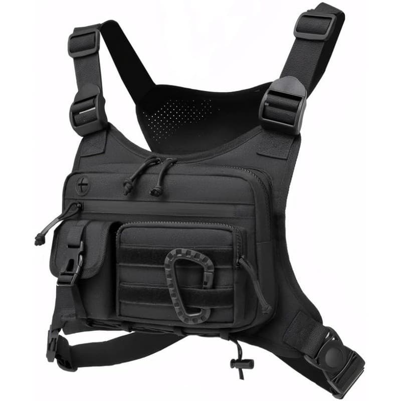 Travel Outdoor Tactical Camouflage Running Sports Men's Chest Bag