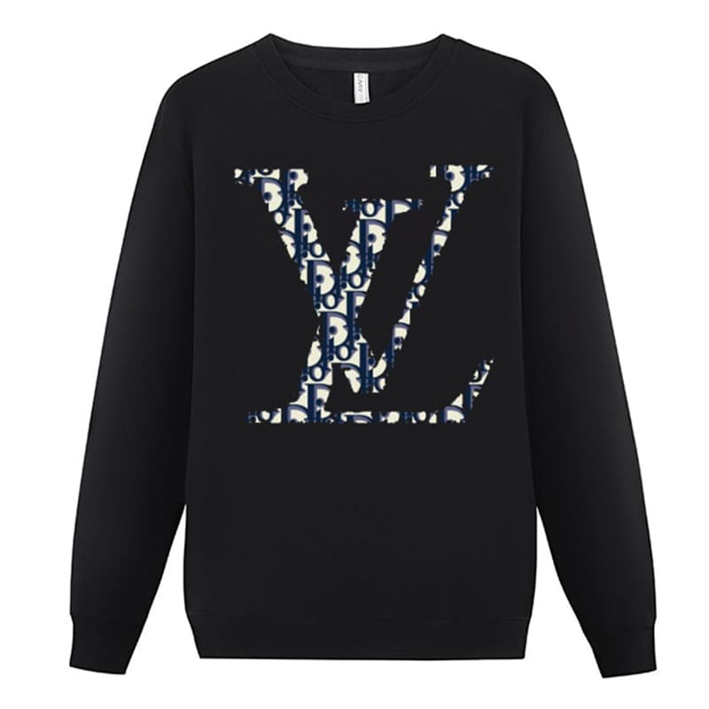 Sweat à capuche décontracté pour homme de haute qualité, style L, classique, tendance, polyvalent, avec col rond, noir