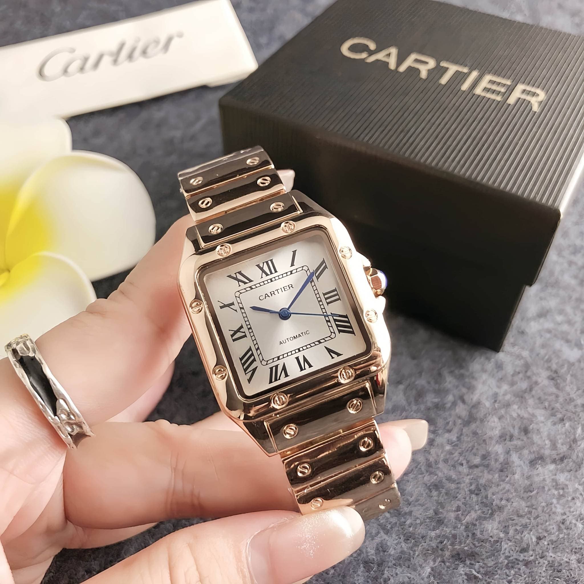 Montre-bracelet pour femme, montre à quartz de marque Atmosphere haut de gamme
