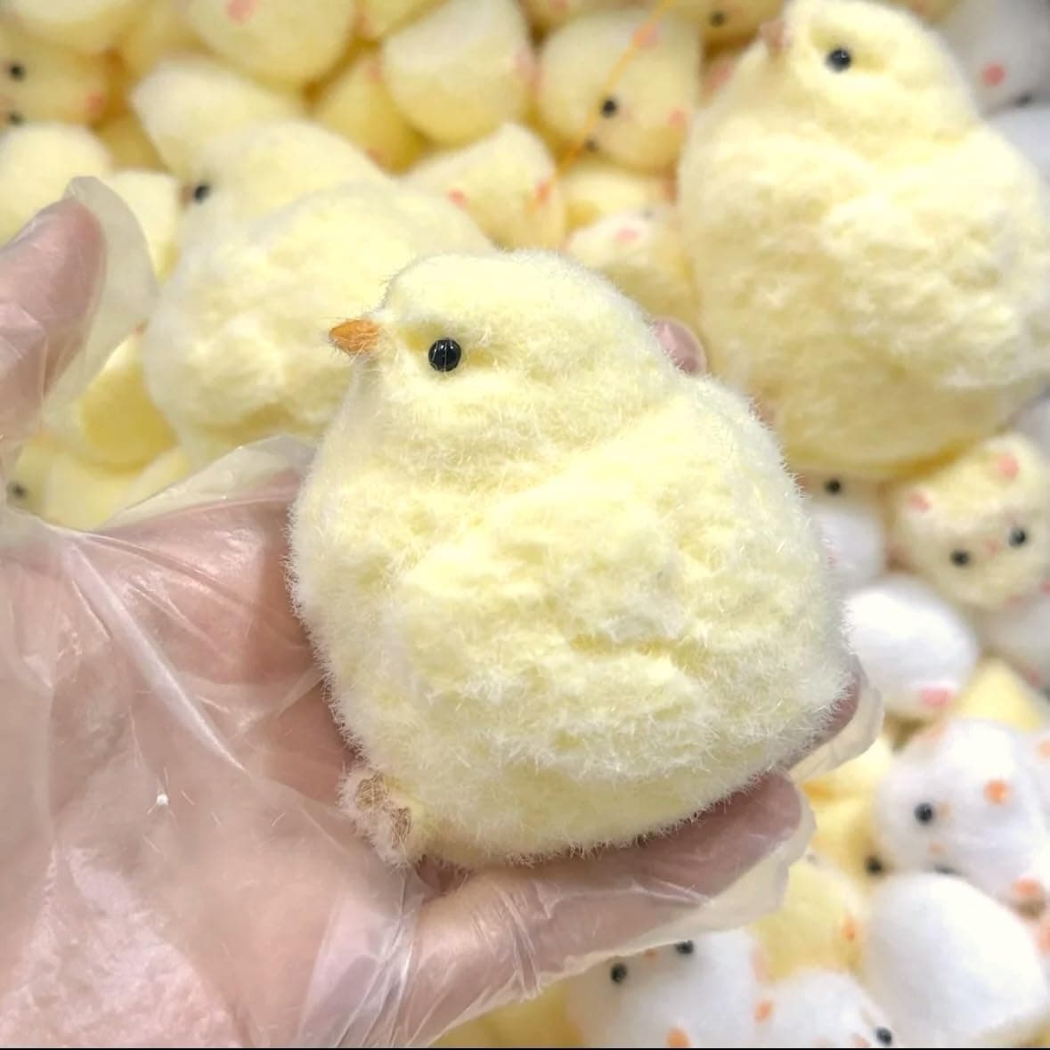 Handmade Chick Taba Squishy Toys Ultra Soft Squishy Fidget Toys Silicone Squeeze Toys For Kids & Adults ( Chicken )