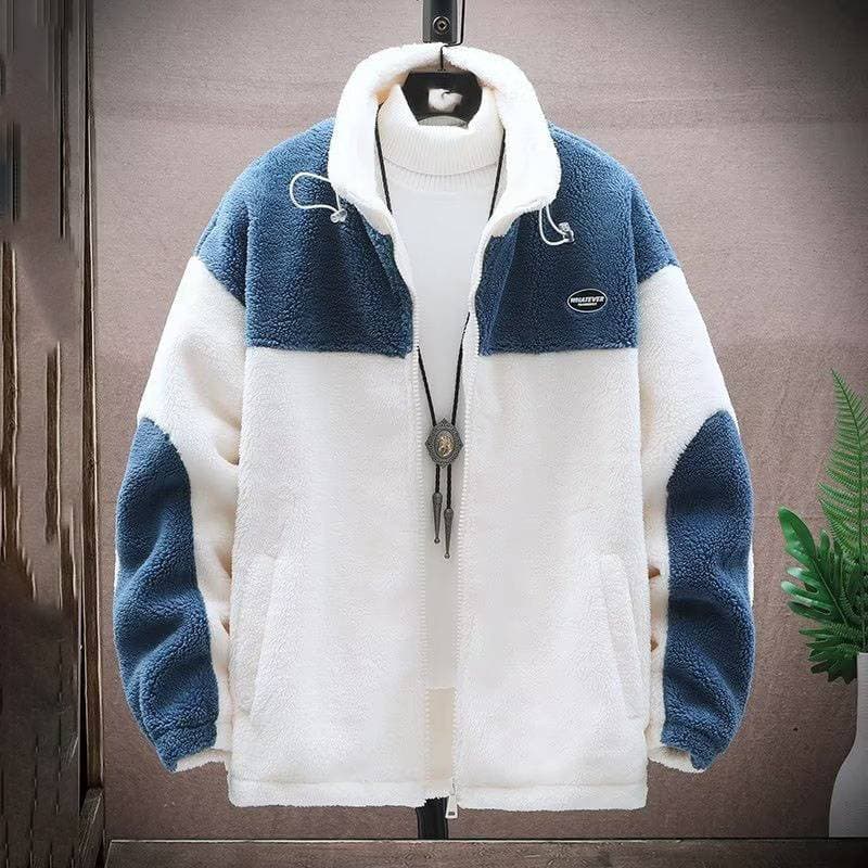 Men's Clothing Jacket Autumn And Winter Fashion Brand Plus Velvet Couple Jacket Cold Proof Warm Cotton Jacket Tops