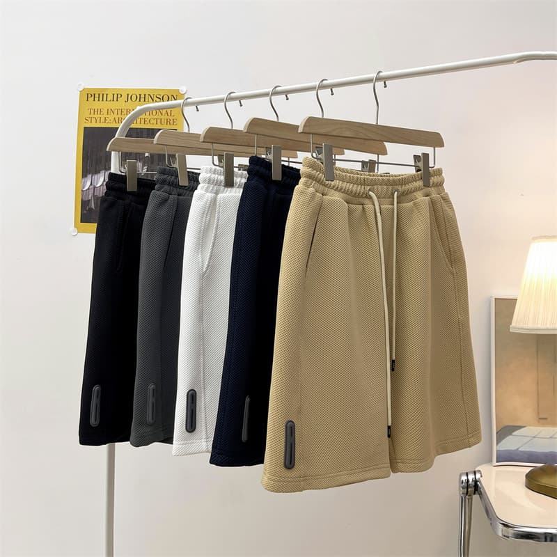 Men's Clothing Summer Shorts Men's Trendy Handsome Loose Versatile Straight Shorts Summer Thin Casual Pants Men's Big Shorts