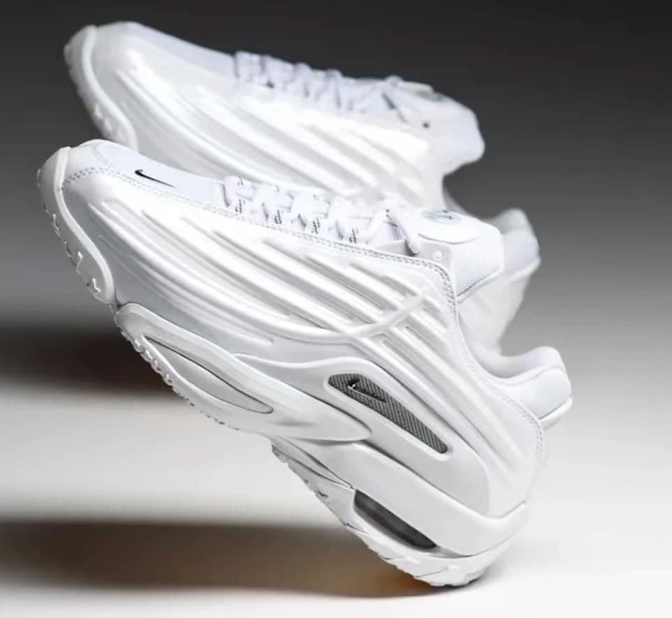 Nike Co Branded NOCTA White Silver Plated Retro Thick Bottom Dad Shoes