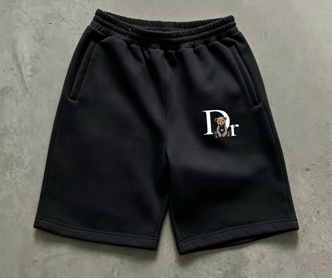 Shorts de jogging imprimés pour femmes - Bas décontractés, coupe ample, style urbain