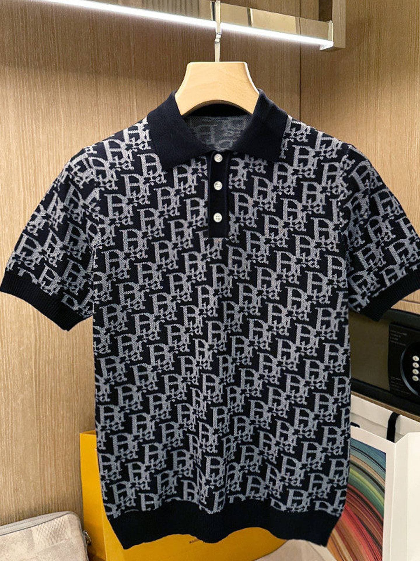 Men's Hawaiian Print Polo Shirt – 3D Printed Short Sleeve Golf Shirt, Breathable & Stylish Summer Casual Wear