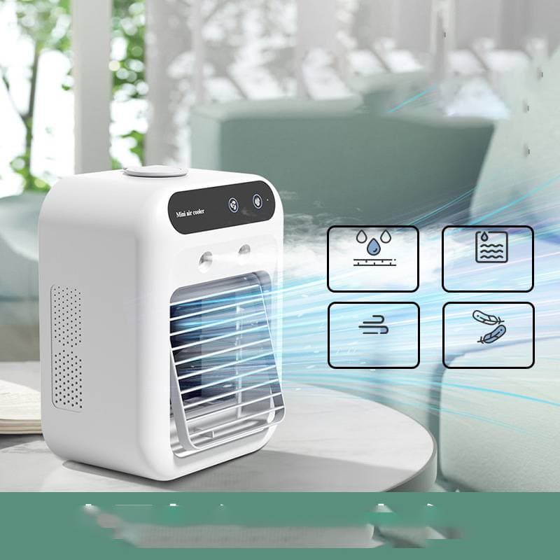 Cooling Fan 1PCUSB Spray Humidification Mini Small Air Conditioning Fan Desktop Water Dormitory Mobile Electric