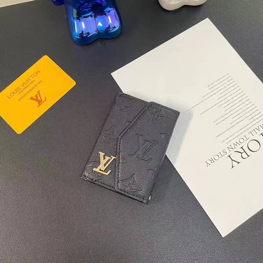 Porte-cartes multi-cartes classique en cuir, pratique et tendance, couleur unie, pour homme