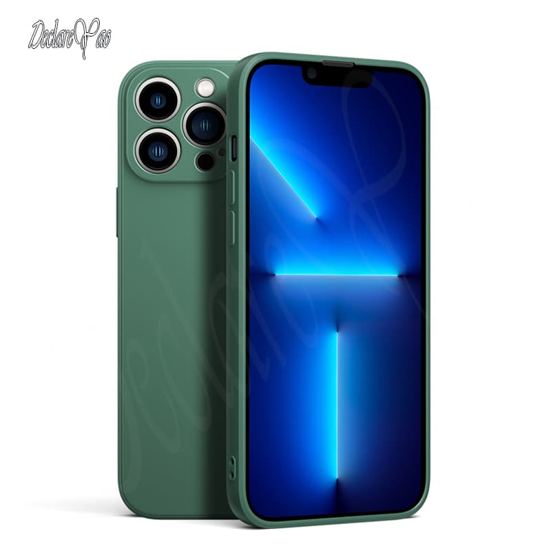 13 Pro Case DECLARAYAO Ultra Slim Silicone Coque For Apple iPhone 14 12 11 Pro 14 Max X Xs XR SE 3 7 8 6 6S Plus Cover C