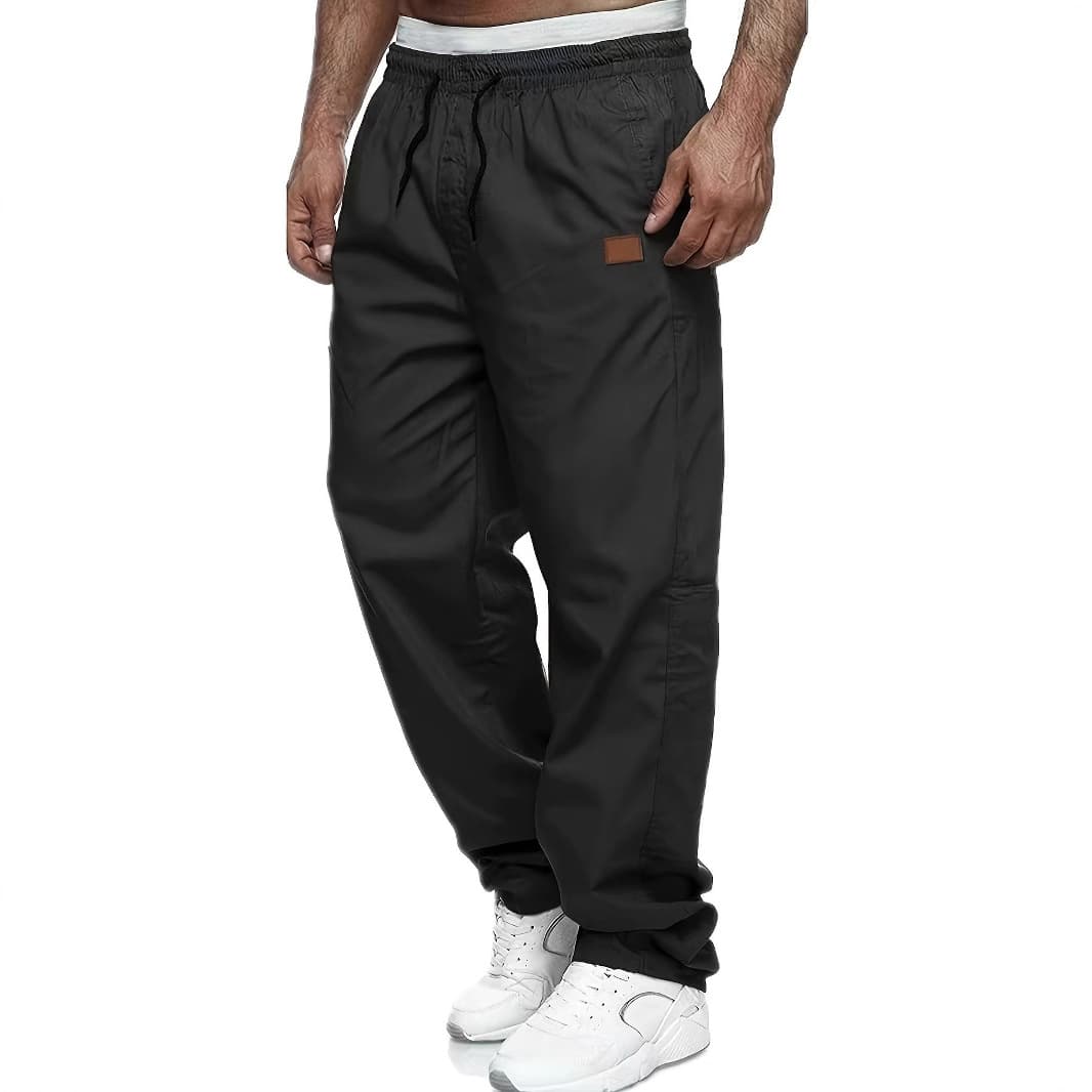 Men's Clothing Youth Sports Pants Overalls Tether Loose Fashion Casual Straight Pants