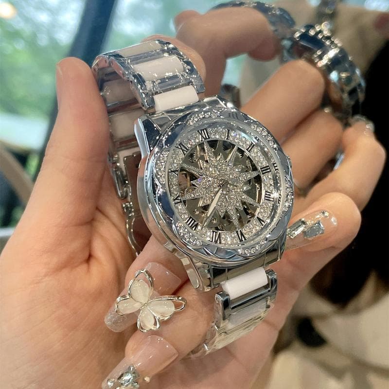 CILOA Sunflower Watch Female Niche Light Luxury Women's Genuine Designer Watches Ladies Mechanical Watches Women's Watches