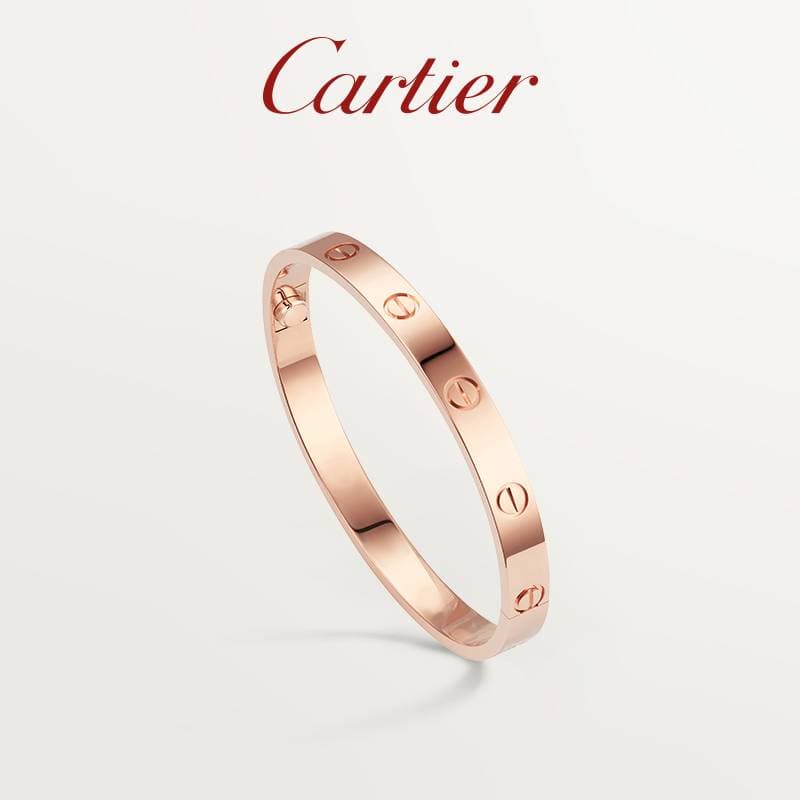 BRACELET D'AMOUR classique mode or hommes et femmes couples avec le même bracelet coffret cadeau coffret cadeau
