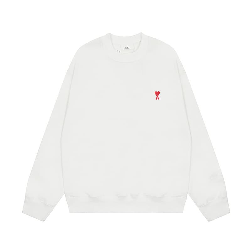 Sweat-shirt brodé à manches longues pour couple, automne-hiver, coupe ample, décontracté, sport, en coton.