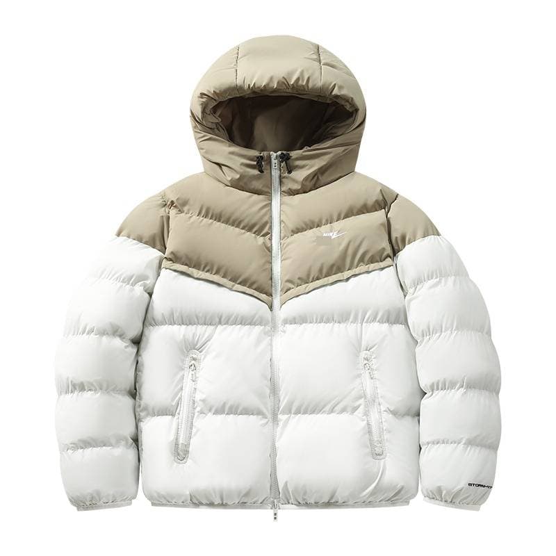 Doudoune à capuche pour homme, coupe-vent et imperméable, manteau d'hiver