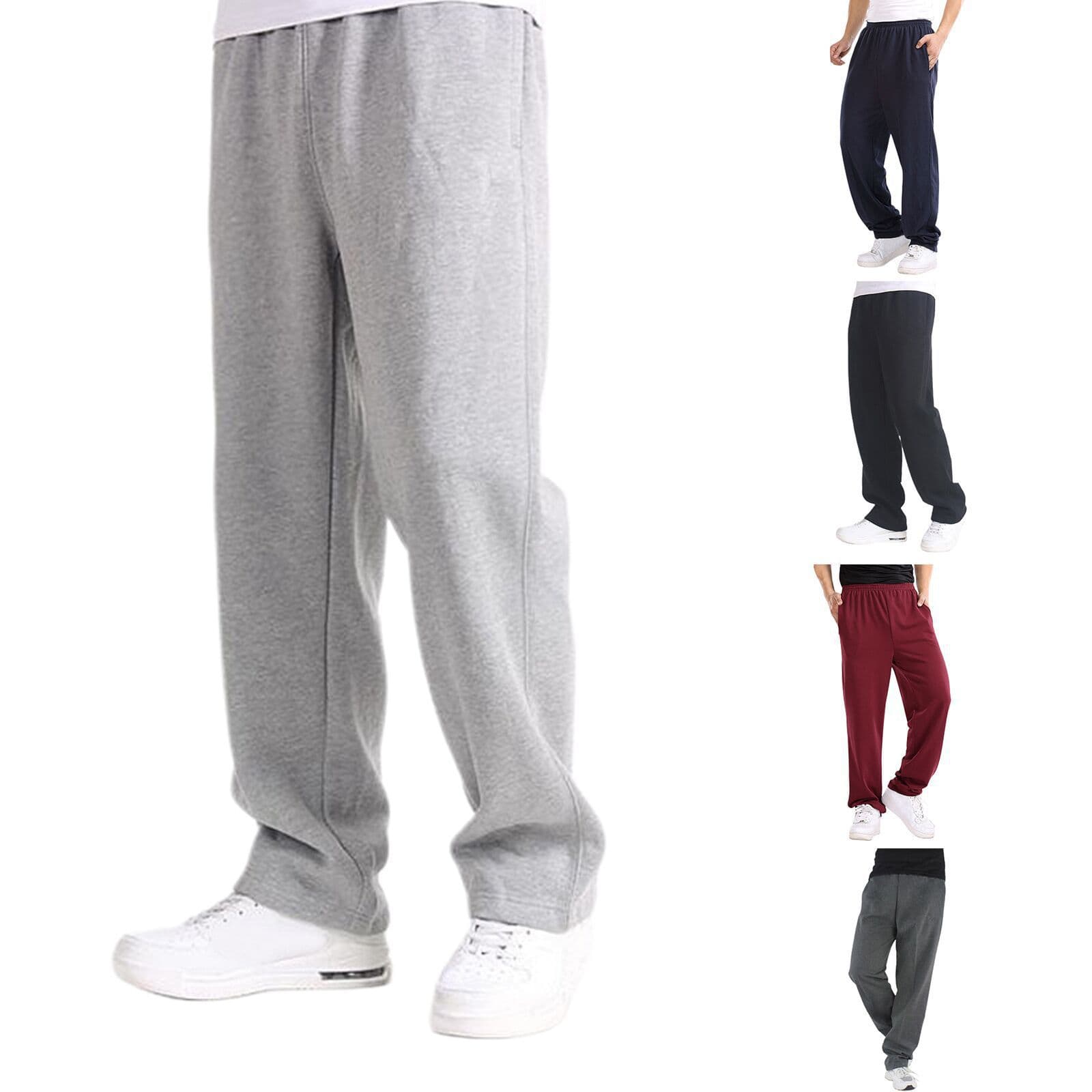 Men's Clothing 25 Autumn Sports Pants Straight Casual Long Pants Sweatpants Loose Plus Size Sweatpants