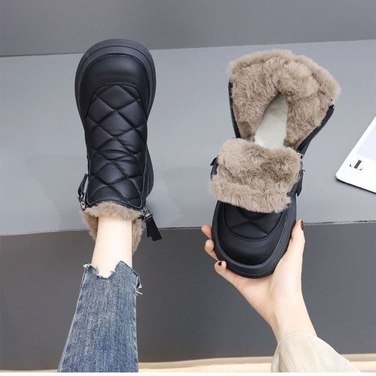 Winter Bestsellers: Women's 2025. New French Fleece And Thickened Snow Boots And Ankle Boots