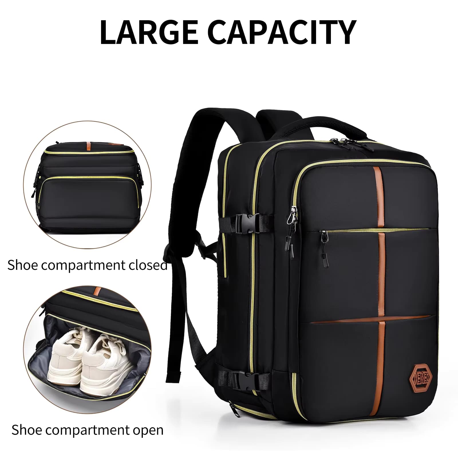 New High Capacity Travel Backpack For Men And Women Fashionable School Bag Multi-functional Bag For All Occasions Mochilas