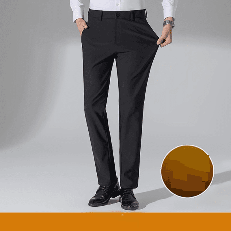Men's Clothing Summer Thin Casual Trousers Business Trousers Middle Aged Dad Casual Trousers