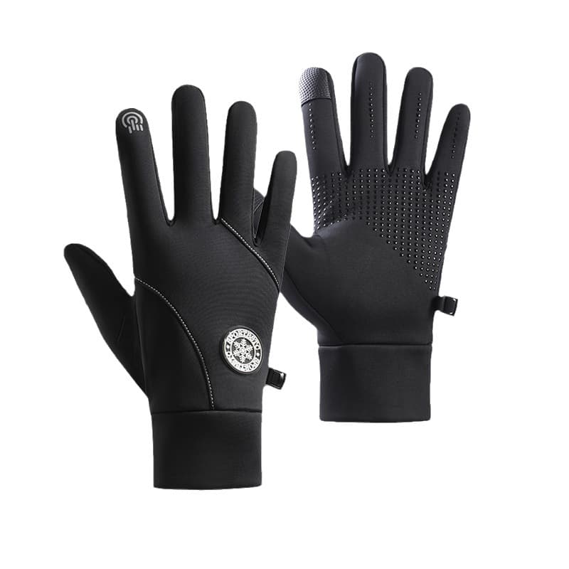 Apparel Accessories Autumn and winter sports plus velvet warm gloves men's touch screen skiing cycling cycling cold outdoor gloves