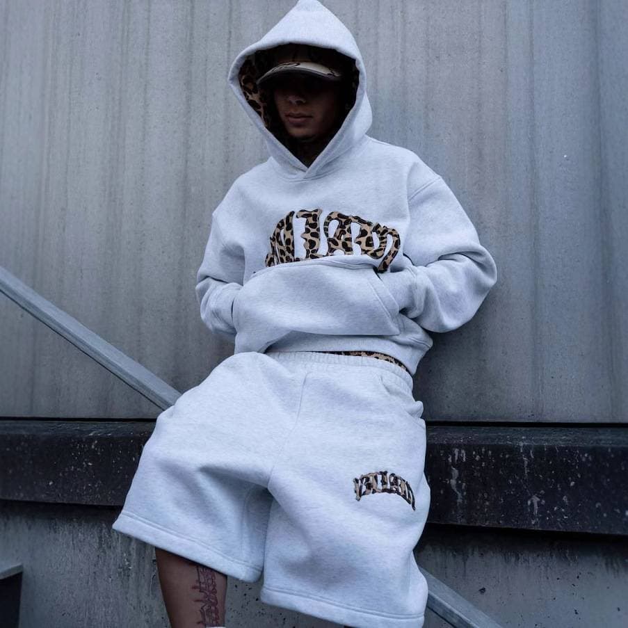 Women's Clothing Personality Comfortable Stitching Double Waist Hip Hop Style Loose Long Men And Women Casual Pants Sweatshirt