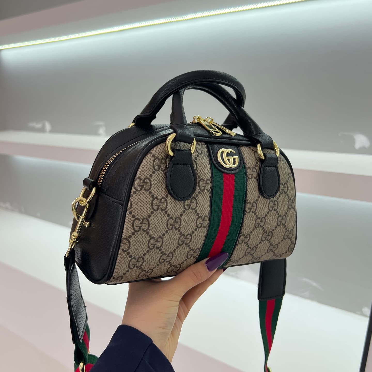 Sac bandoulière rétro classique en forme de coquillage pour femme