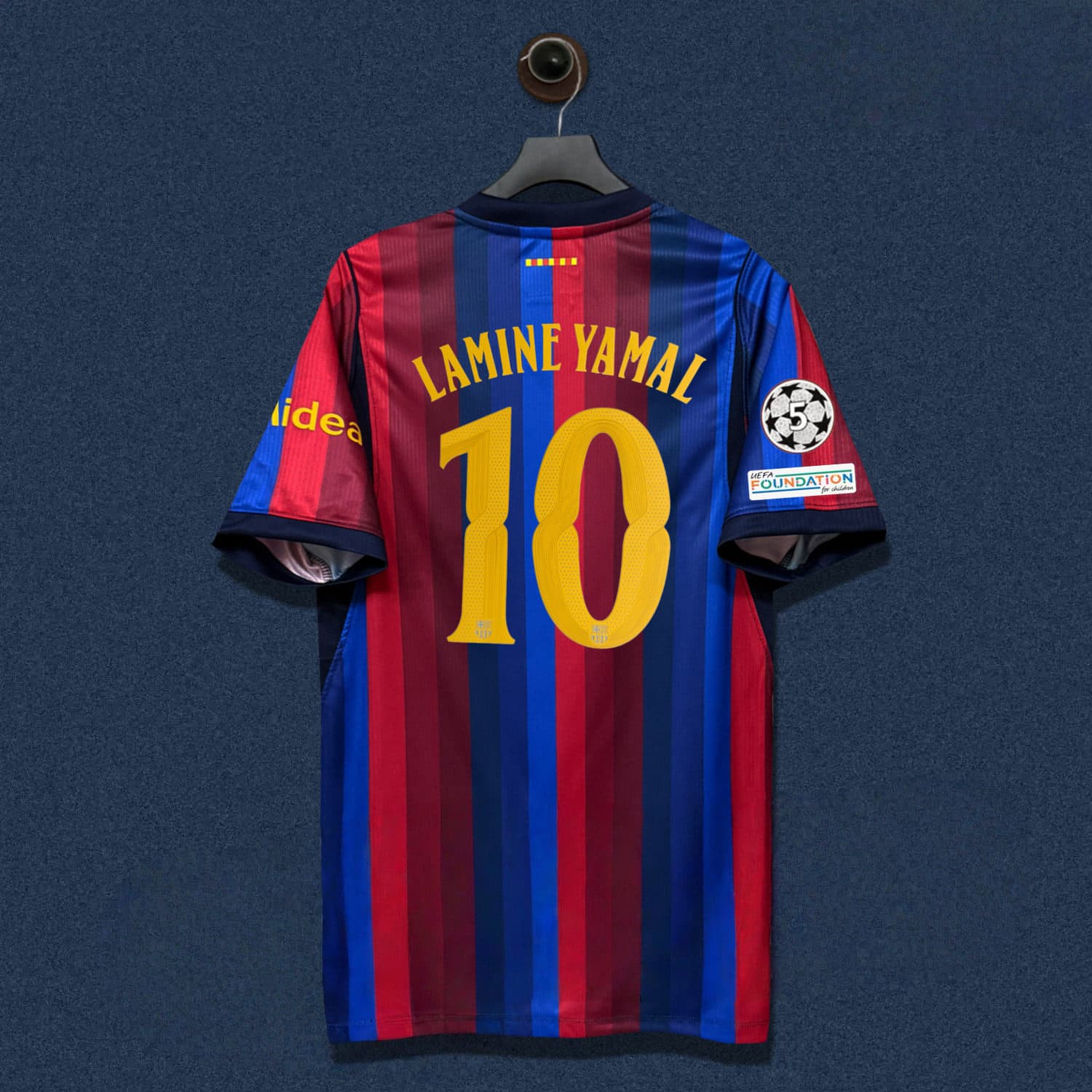 26 27 Maillot de football à domicile 2627 LAMINE YAMAL FERRAN GAVI PEDRI Maillot de football Vêtements T-shirt 2026 2027 Maillots