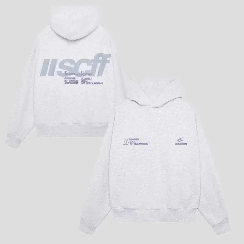 Sweat à capuche Scuffer pour femme, style décontracté, oversize, grunge, Haruku, style Y2K Active