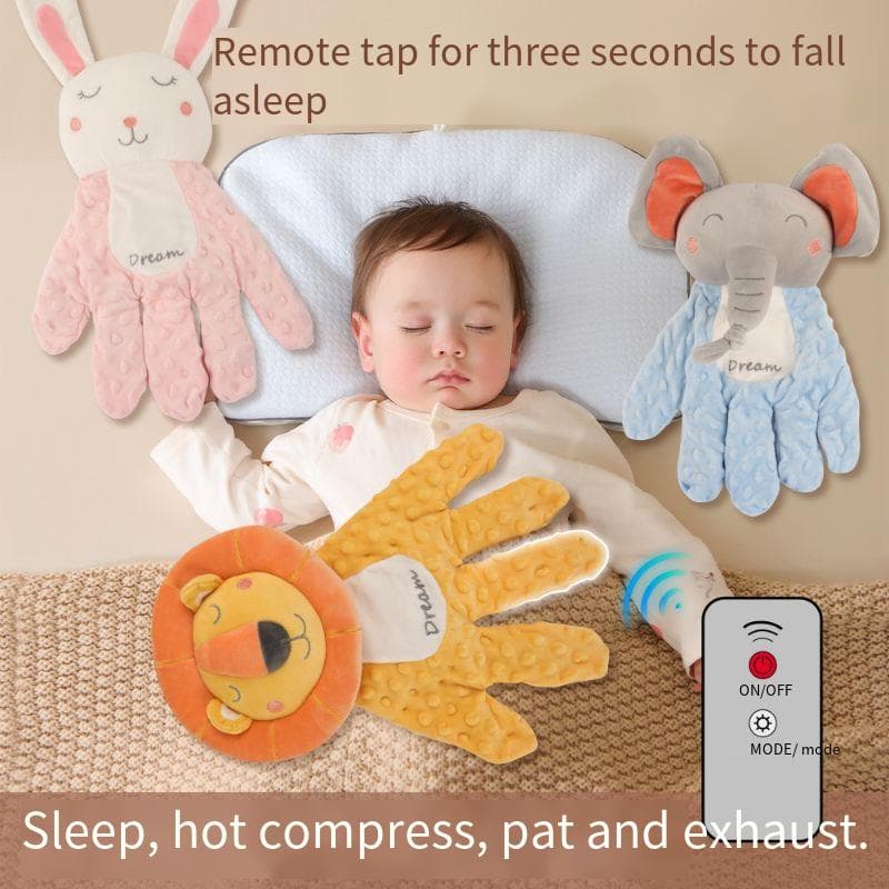 Electric Slap To Suppress Shock Big Palm Baby Coax Sleep Anti Startle Artifact Baby Sleep Soothing Hand Doll