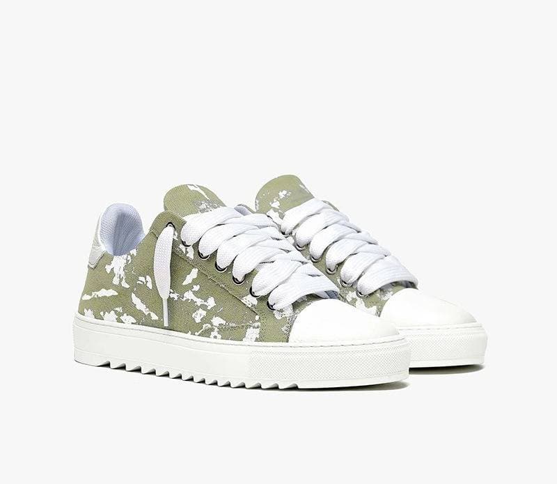 Chaussures en toile NUMERIS de qualité supérieure, chaussures décontractées pour hommes peintes à la main avec semelle crantée, semelle épaiss