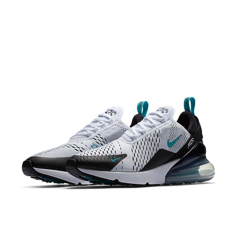 Chaussures de sport Air Max 270s pour hommes et femmes, en mesh, pour la course et l'extérieur.