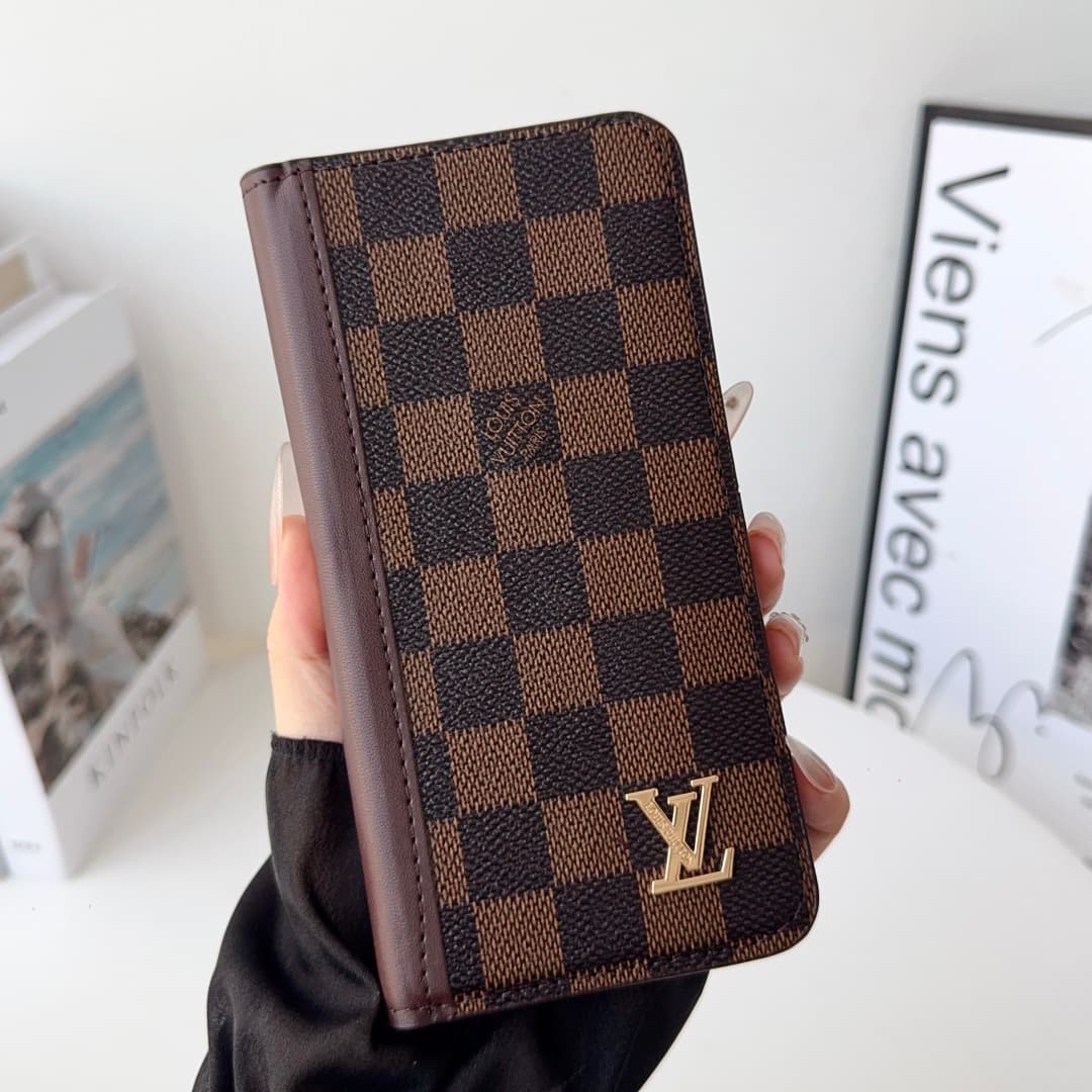 Étui de téléphone léger et luxueux avec porte-cartes, compatible avec l'iPhone 17 Pro Max. Étui haut de gamme de marque tendance.