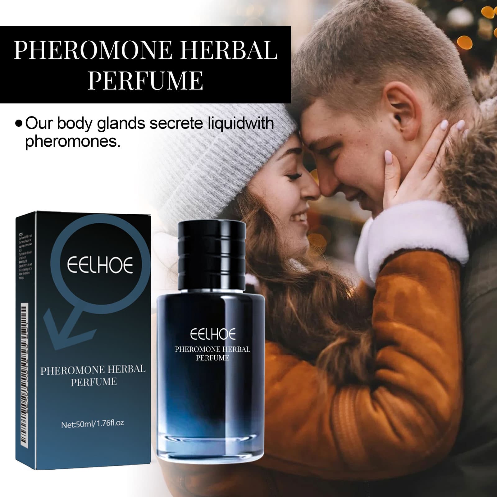 EELHOE Herbal Perfume Fresh, Light, Natural, Long-Lasting Fragrance With A Niche Couple Dating Atmosphere Perfume