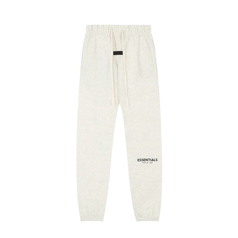 Sweat à capuche en silicone 2025 avec lettrage noir floqué FOG Sub-line ESSENTIALS, marque tendance transfrontalière