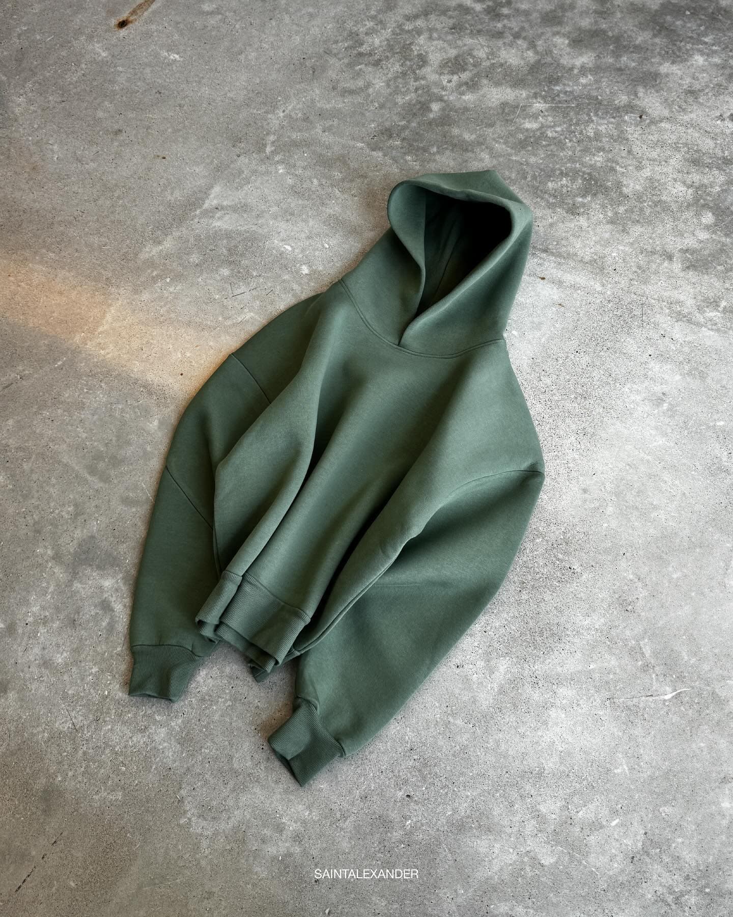 Sweat à capuche pour homme, vêtement décontracté, simple, tendance, couleur unie, ample