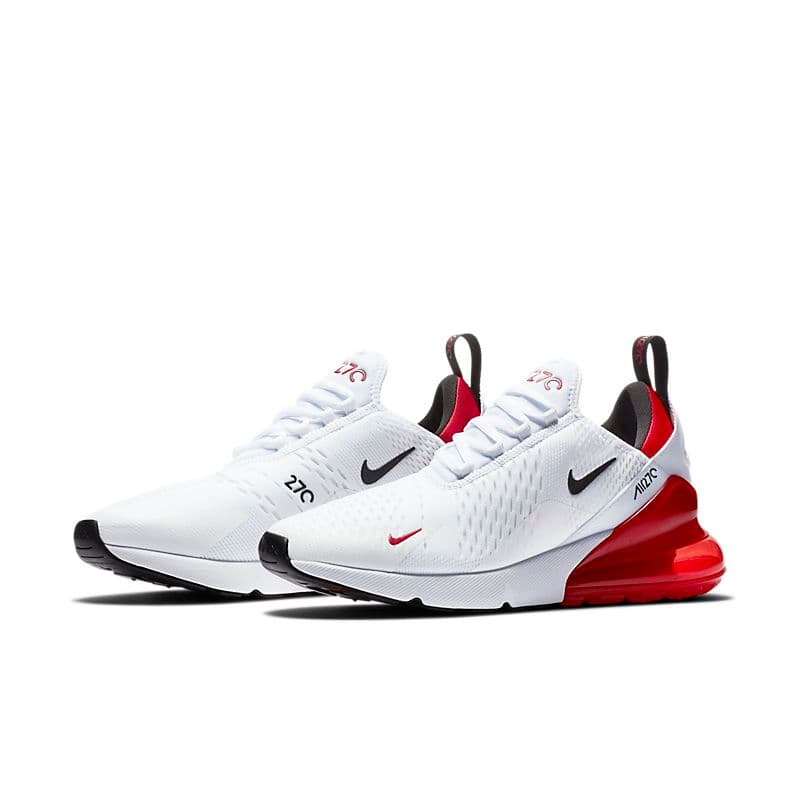 Chaussures de sport Air Max 270s pour hommes et femmes, en mesh, pour la course et l'extérieur.
