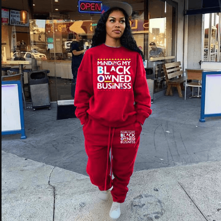 Women's Clothing A5215 hot sale women's clothing new fashion printed loose sweater two piece set