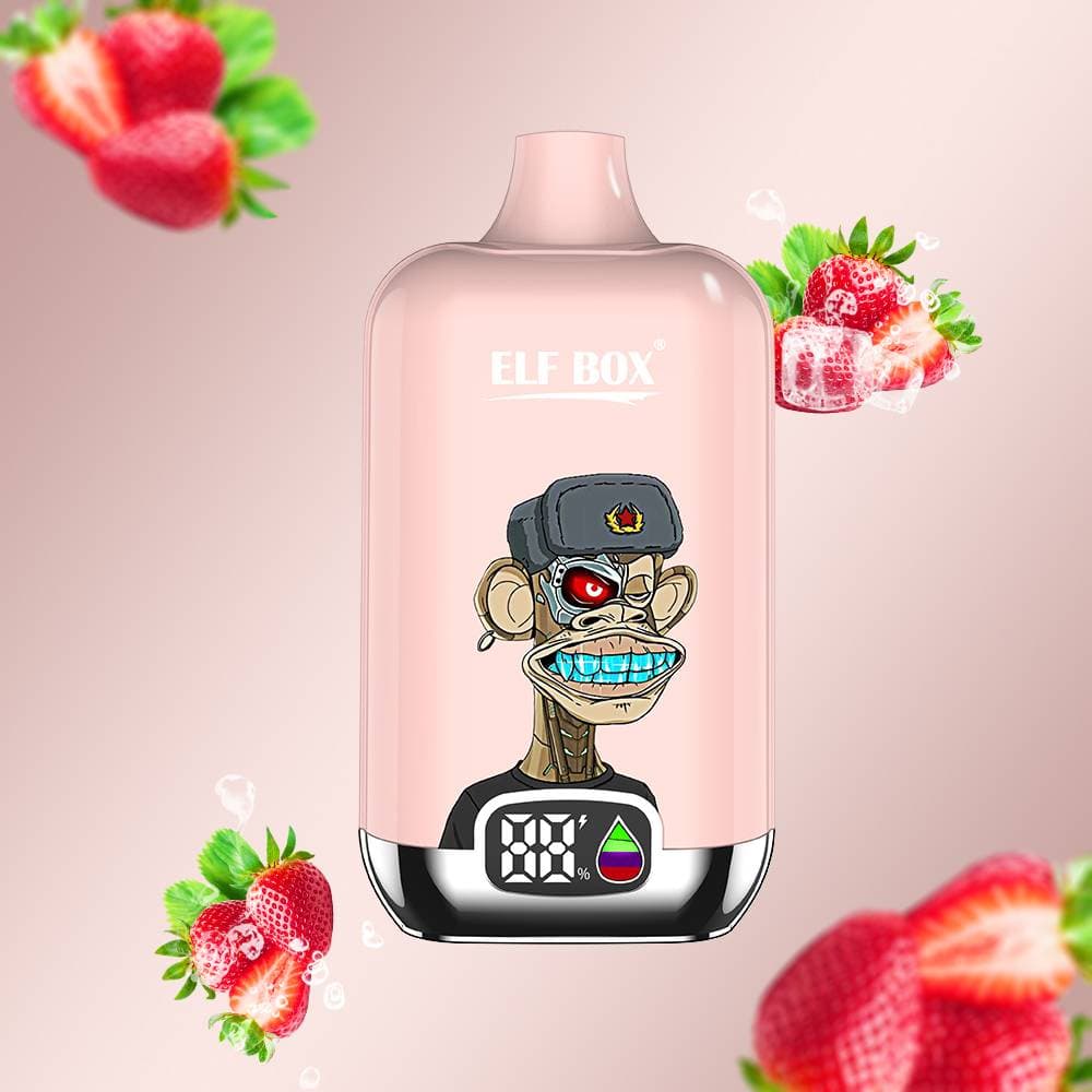 1 PCS ELF BOX Digital Box 12000 Puff 12k avec écran LED Vape jetable