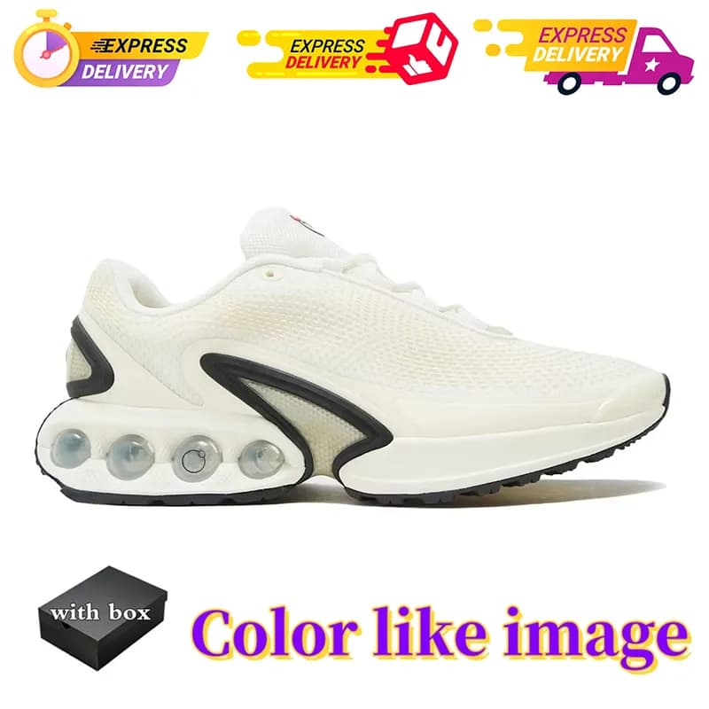 Avec boîte DN Running Shoes Athletic Trainers All Night Black Metallic Dark White Sier Bullet Half Platinum Royal Blue
