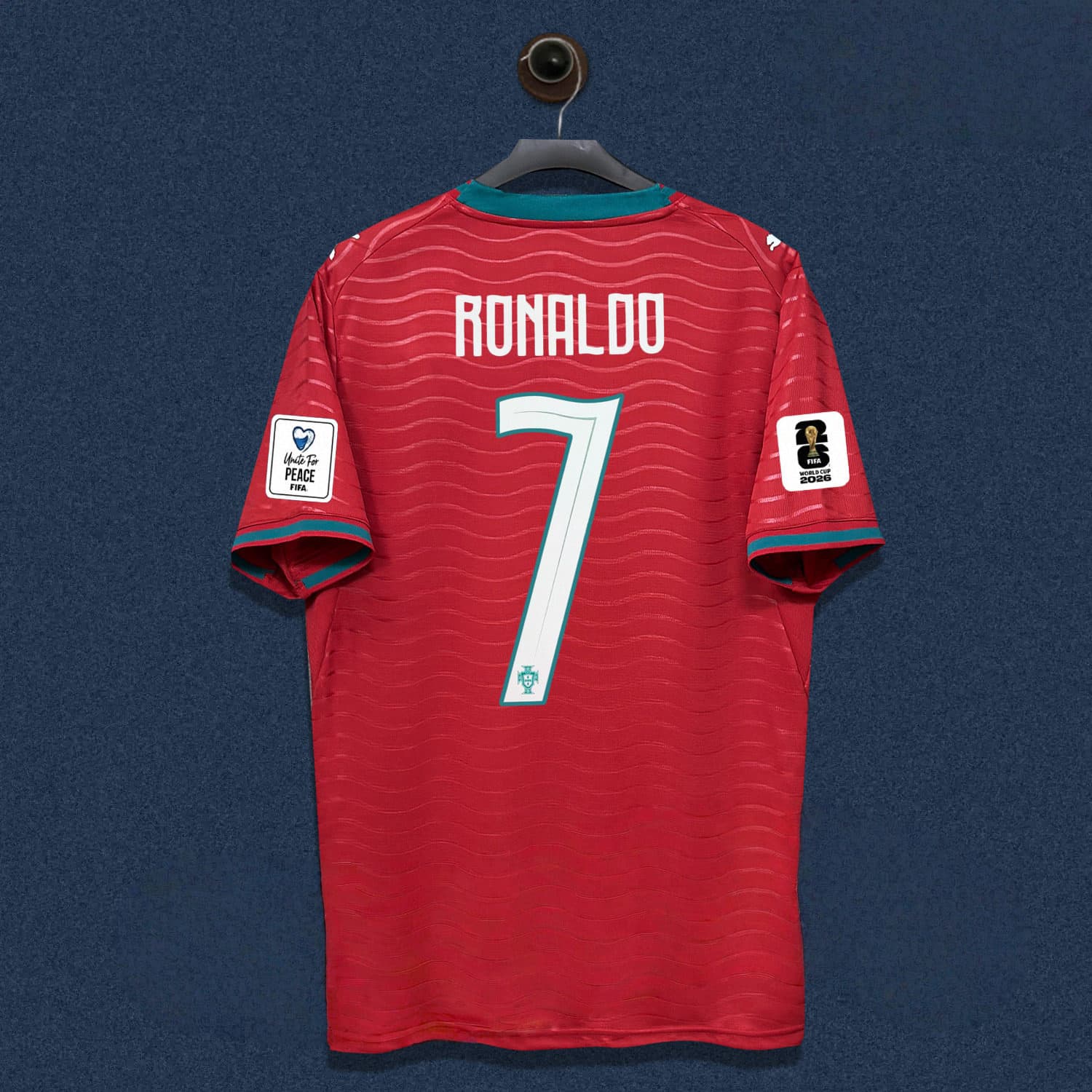 26 27 Portugal maillot de Football à domicile 2627 RONALDO B.FERNANDES RAFA LEAO maillot vêtements T-shirt 2026 2027 maillots Portugal