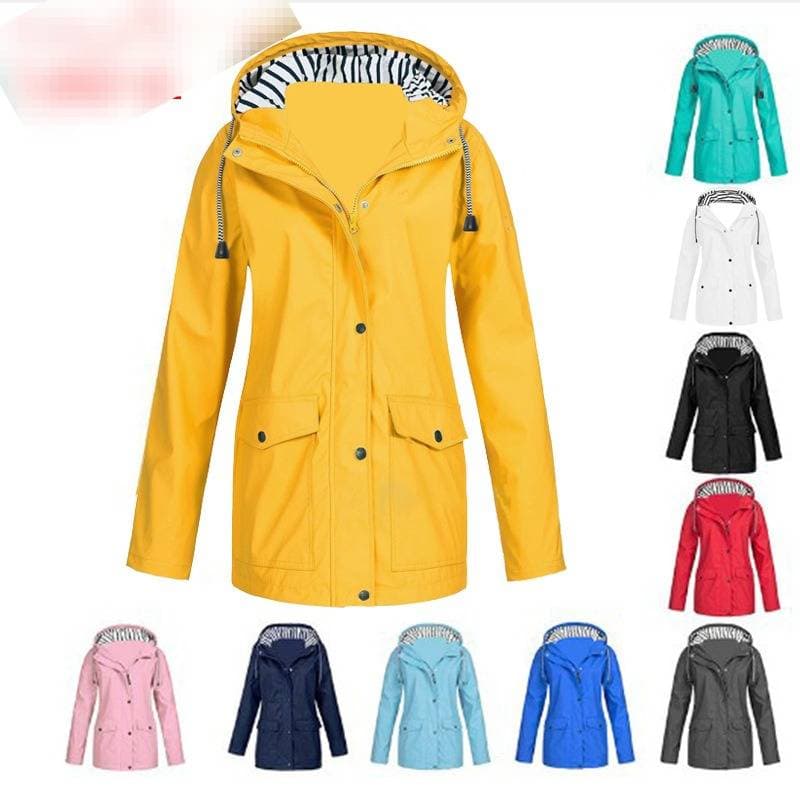 Women's Clothing Cross Border Foreign Trade Autumn And Winter Windbreaker Women's Jacket Outdoor Mountaineering Clothing Waterproof Jacket