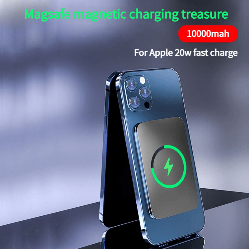 2025 Ultra-thin Travel Portable 10000mAh Power Bank Powerbank Suitable For Magsafe IPhone 17 16 15 14 External Backup Batter
