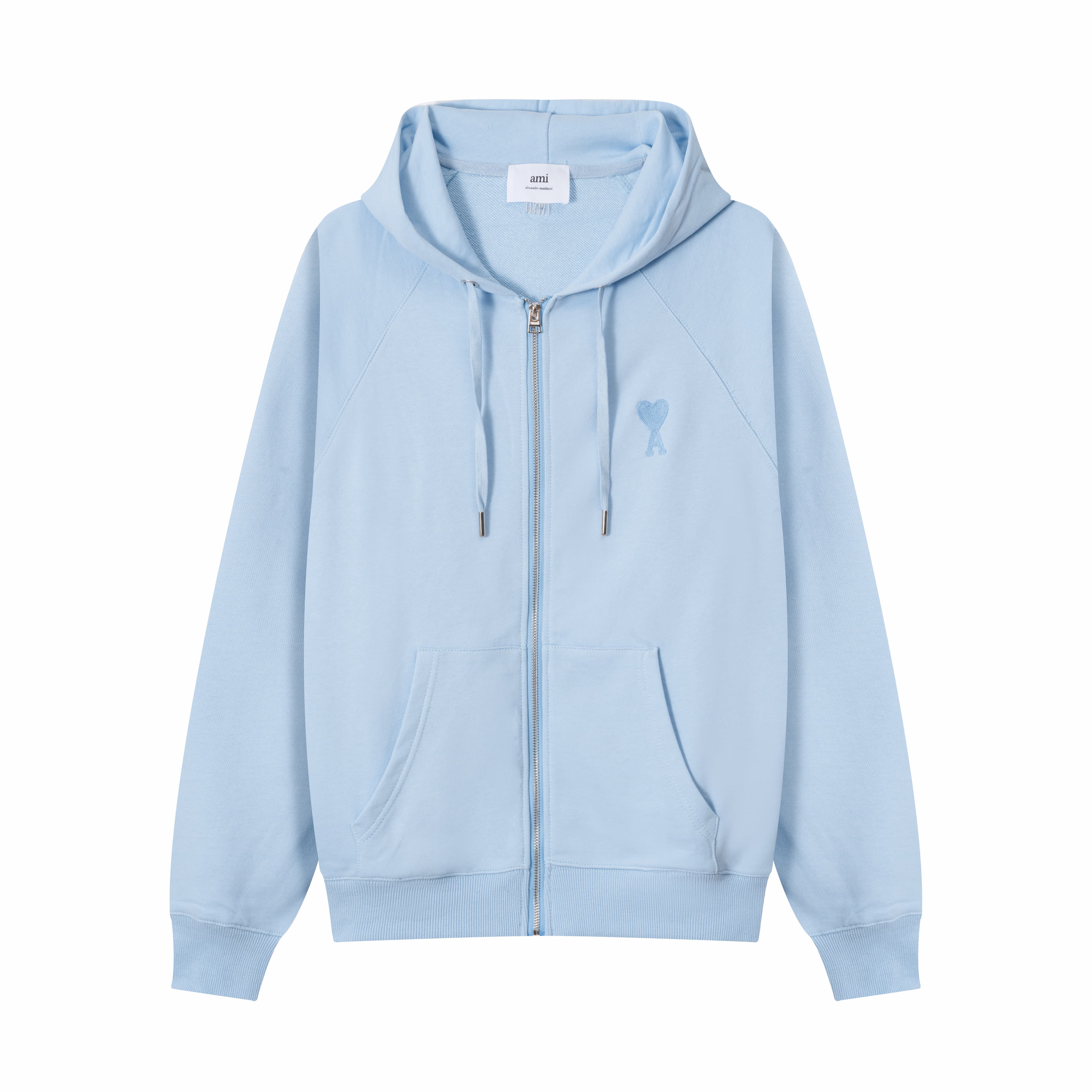 Sweat à capuche zippé à capuche pour hommes et femmes AMI