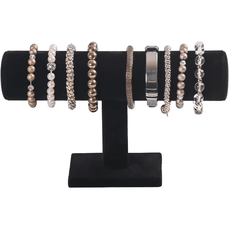 Jewelry Chain Hairband Watch Necklace Bracelet Display Stand Rack Holder T-bar Bracelet Display Stand Holder Watch Display