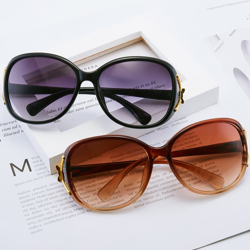 2022 New Fox Head Fashion Women's Large Frame Sunglasses UV Protection Direct From Manufacturer