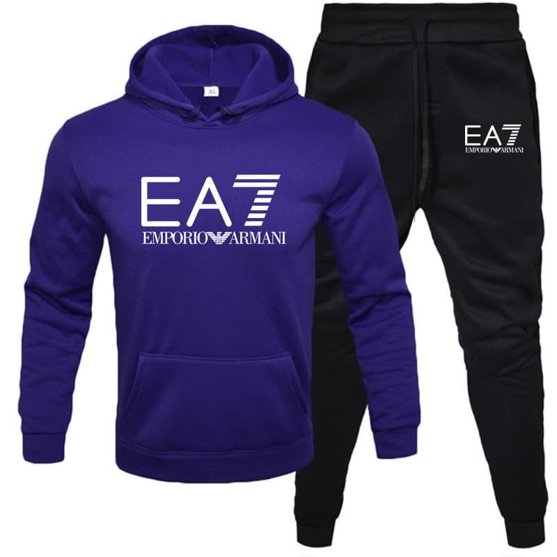 Sweat-shirt à capuche automne et hiver 2024, ensemble de deux pièces de vêtements de sport, pantalon hip-hop pour hommes, vêtements de mode, vêt