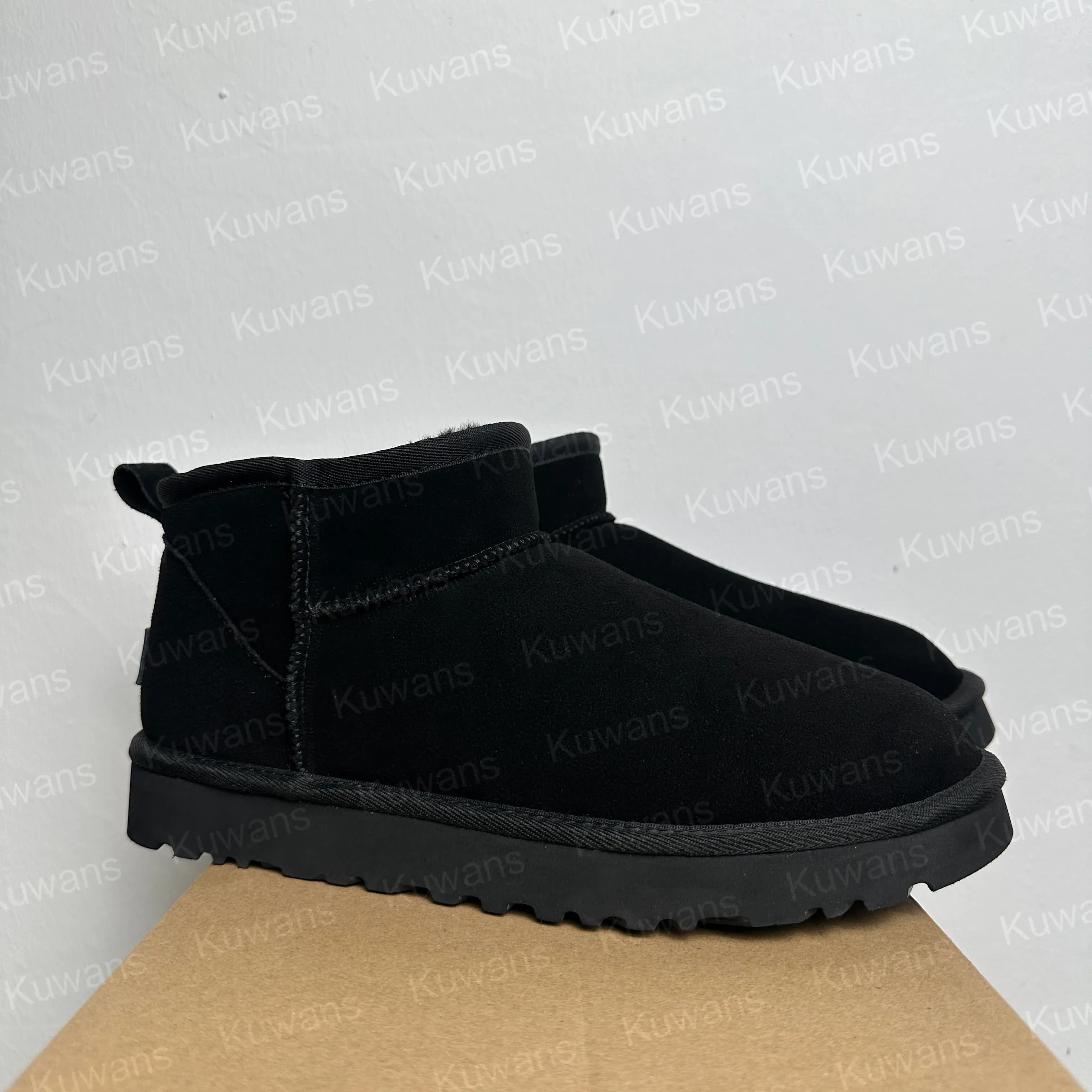 U GG Designer Classic Ultra Mini Bottes de Neige Plateforme Courte Femmes Hommes Fourrure Peau de Mouton Tasman Tazz Chesut Sable Graine de Moutarde