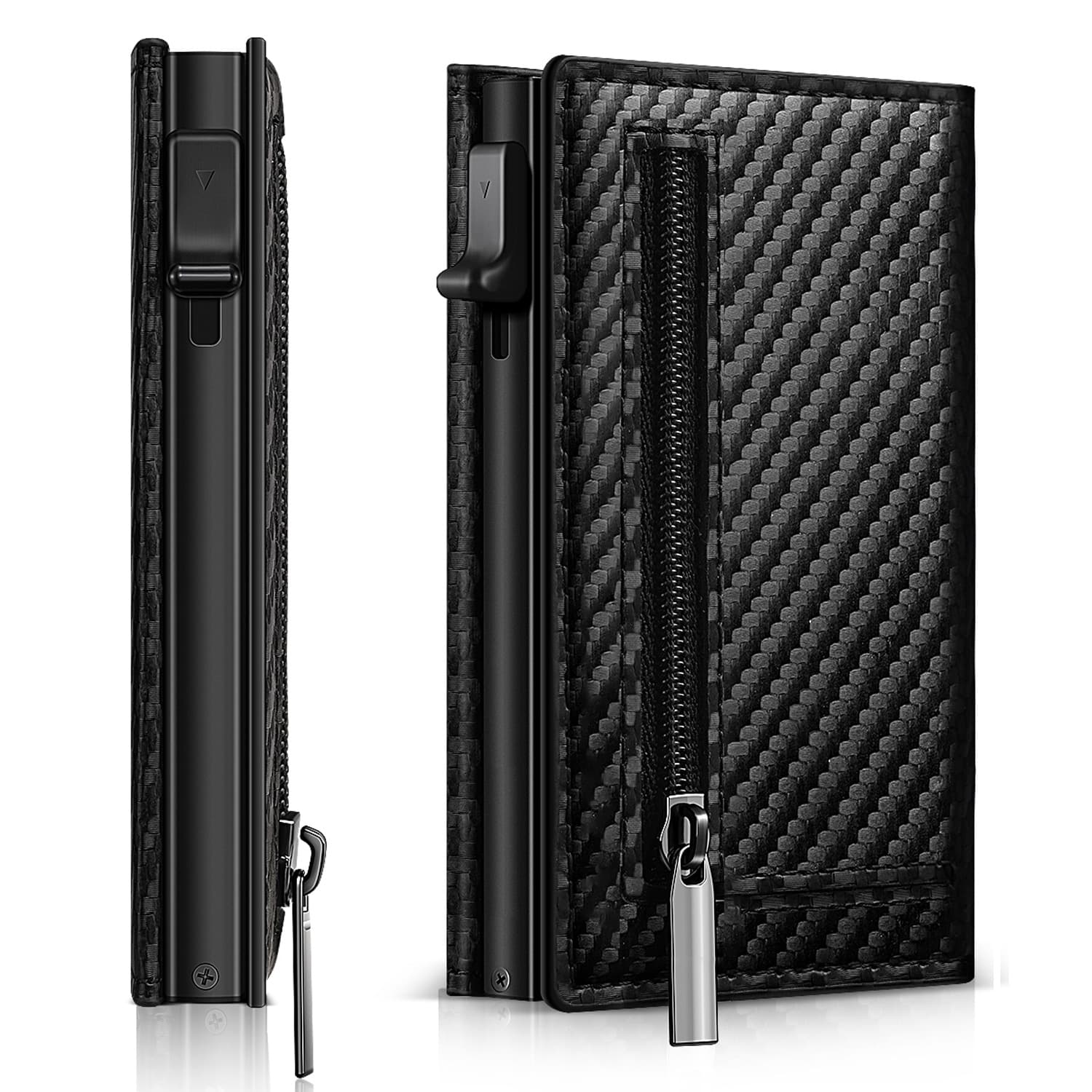 Men's Bags Leather Men's RFID Wallet Short Trifold Coin Purse First Layer Cowhide Wallet Multiple Card Slots