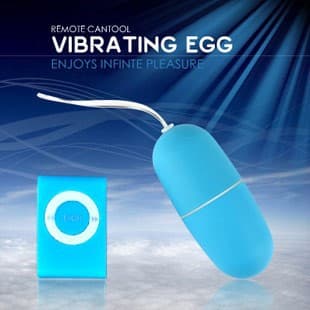 MP3 Wireless Remote Control Vibrator 20 Frequency Waterproof Silent Female Masturbation Device Adult Sex Products