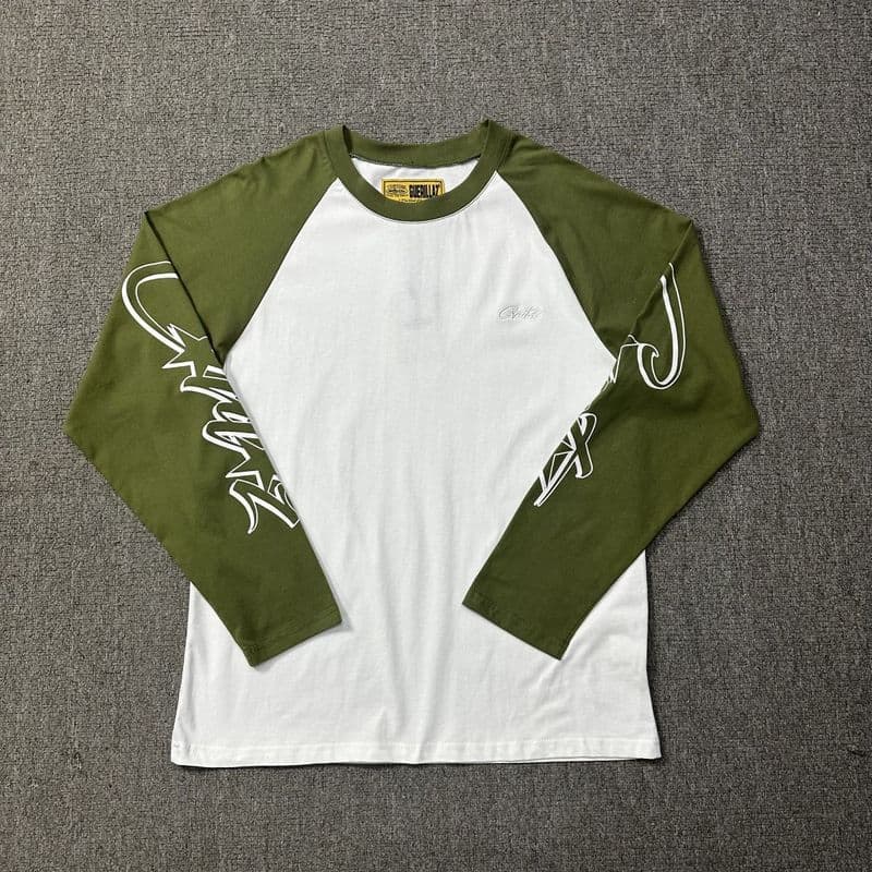 T-shirt à manches longues pour homme, style rétro, décontracté, ample, hip-hop, imprimé licorne, CORTEIZ