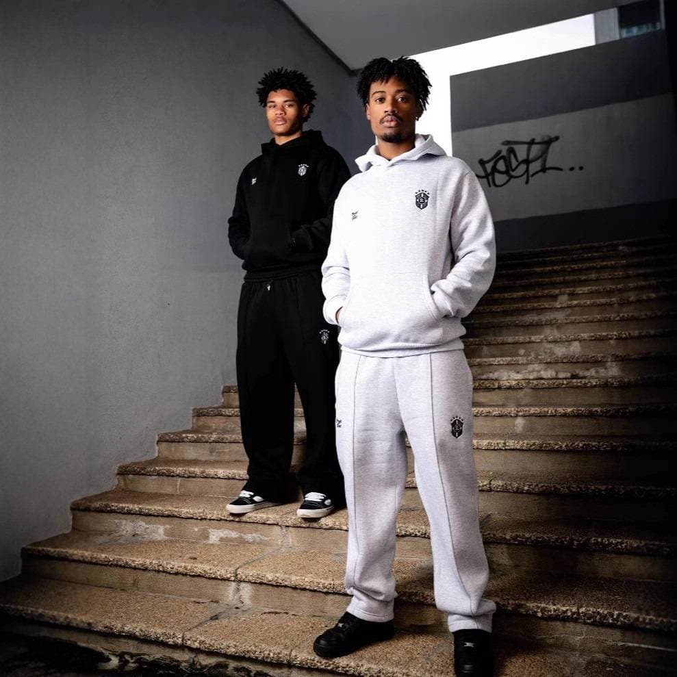 Collection Homme 2026 - Ensemble sweat à capuche et pantalon streetwear tendance avec fermeture éclair - Tenue décontractée unisexe élégante po